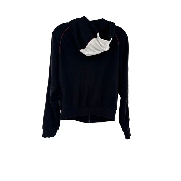 MICHI Black White Red Tracksuit Set Hoodie Joggers Athletic Athleisure Womens S - Picture 4 of 10